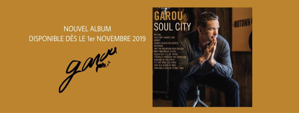 Garou revient à la musique avec un album de reprises soul